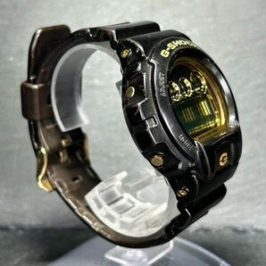 CASIO カシオ G-SHOCK ジーショック DW-6900BR-5 腕時計 クオーツ デジタル 多機能 ブラウン×ゴールド 新品電池交換済み 動作確認済みの画像5