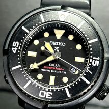 400本限定 フリーメンズスポーティングクラブ限定 SEIKO セイコー PROSPEX プロスペックス SBDN029 腕時計 ダイバーソーラー アナログ 黒_画像2