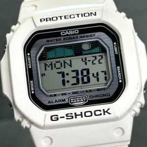 良品 CASIO カシオ G-SHOCK ジーショック G-LIDE ジーライド GLX-5600-7 腕時計 クオーツ デジタル 多機能 ホワイト メンズ 新品電池交換済