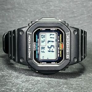 CASIO カシオ G-SHOCK Gショック G-5600E-1JF メンズ 腕時計 デジタル タフソーラー オールブラック カレンダー 多機能 樹脂 動作確認済みの画像5