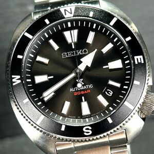 流通限定モデル 新品 SEIKO セイコー PROSPEX プロスペックス SRPH17K1 腕時計 自動巻き メカニカル アナログ カレンダー ルミブライト 黒