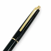 MONTBLANC モンブラン シャーペン マイスター 文房具 筆記用具 希少 ブランド ノック式 ブラック ゴールド ビジネス メカニカルペンシル_画像2