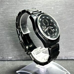 ORIENT オリエント NEO70'S ネオセブンティーズ TT0U-T0-B 腕時計 クオーツ アナログ クロノグラフ カレンダー メンズ 新品電池交換済みの画像5