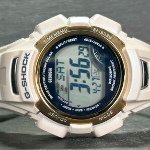 CASIO カシオ G-SHOCK ジーショックｘGEORGIA ジョージア GW-300LVJ 腕時計 電波ソーラー デジタル 多機能 ホワイト メンズ 動作確認済みの画像4