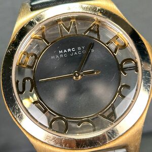 Marc by Marc Jacobs Mark by Mark Jacobs Henry каркас MBM1340 наручные часы кварц аналог Gold кожа батарейка заменена 