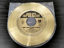 1円 レコード The Police ポリス Don't Stand So Close To Me '86 高校教師 gold ゴールド 見本盤 非売品 昭和 ロック rock_画像3