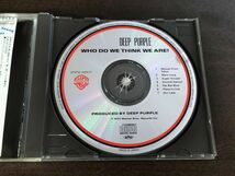 1円 CD アルバム ディープ・パープル Deep Purple Who Do We Think We Are 紫の肖像 Ritchie Blackmore 昭和 全米 ロック rock ワーナー_画像6