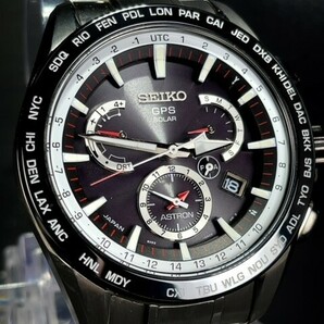 販売終了モデル 超美品 セイコー SEIKO アストロン ASTRON GPS ソーラー 腕時計 ソーラーGPS衛星電波時計 SBXB051 8Xシリーズ 動作確認済みの画像2