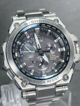 美品 CASIO カシオ G-SHOCK ジーショック MT-G ハイブリッド 電波 ソーラー 腕時計 GPSハイブリッド電波ソーラー MTG-G1000D-1A2JF メンズ_画像1