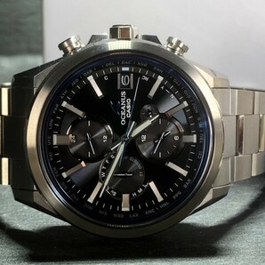 新品 CASIO カシオ OCEANUS オシアナス クラシックライン OCW-T4000A-１AJF 腕時計 タフソーラー 電波ソーラー 電波時計 チタニウムの画像5