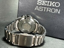 販売終了モデル 超美品 セイコー SEIKO アストロン ASTRON GPS ソーラー 腕時計 ソーラーGPS衛星電波時計 SBXB051 8Xシリーズ 動作確認済み_画像8