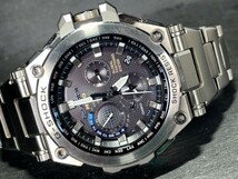 美品 CASIO カシオ G-SHOCK ジーショック MT-G ハイブリッド 電波 ソーラー 腕時計 GPSハイブリッド電波ソーラー MTG-G1000D-1A2JF メンズ_画像7