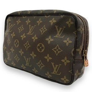 LOUIS VUITTON ルイヴィトン ポーチ トゥルース トワレット23 モノグラム M47524 ブラウン セカンドバック クラッチバック