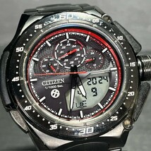 限定 CITIZEN シチズン トヨタ86 コラボ JW0104-51E エコドライブ クロノグラフ 腕時計 ソーラー電波 ブラック アナログ メンズ チタン_画像1