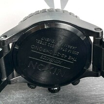 NIXON ニクソン 42-20 腕時計 クオーツ MINIMIZE ミニマイズ A037001 ブランド CHRONO クロノグラフ ブラック カレンダー アナログ_画像7