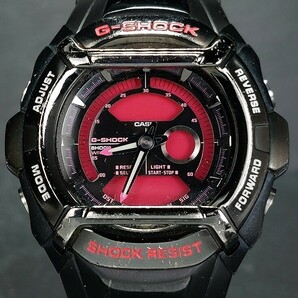 CASIO カシオ G-SHOCK ジーショック G-550FB-1A4 メンズ デジアナ 多機能 腕時計 ブラック マゼンタ ラバーベルト ステンレススチールの画像1