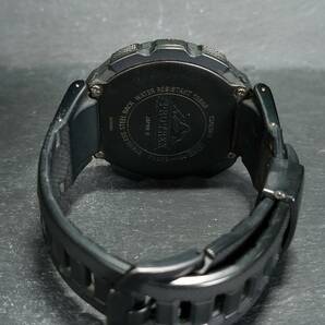 CASIO カシオ PROTREK プロトレック PRW-1300YJ-1 メンズ デジタル 電波ソーラー 腕時計 ビッグフェイス ブラック ラバーベルト 動作確認済の画像7