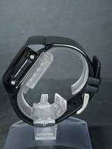 超美品 CASIO カシオ Baby-G ベビージー BGA-200PD-1B デジアナ 腕時計 スクエア文字盤 ブラック ラバーベルト ステンレス 動作確認済み_画像4