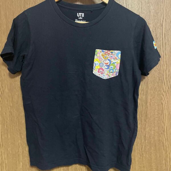 Tシャツ　ユニクロ　ドラえもん　UT キッズ　ジュニア　村上隆 ポケットTシャツ