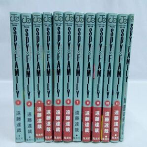 スパイファミリー 1〜11巻+1冊 計12冊セット 非全巻セット 遠藤達哉 [059] 002/710Dの画像1