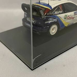 ●ixo Models (イクソモデルス) FORD FOCUS RS WRC EV03 #7 メキシコラリー 2004 063/839Dの画像4