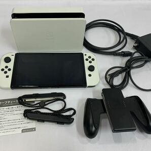 Nintendo Switch 有機ELモデル 白 040/582Dの画像2