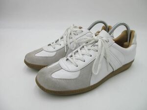 GERMAN TRAINER ジャーマントレーナー ローカット スニーカー size23.5/白 ■■