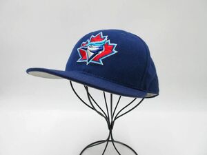 New Era ニューエラ ブルージェイズ ベースボール キャップ size7-3/8、/青 ■■ ☆ ebb5 メンズ