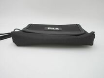 美品 FILA フィラ ショルダーポーチ バッグ 黒 ■■_画像3