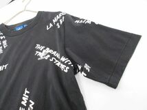 ネコポスOK adidas アディダス Tシャツ sizeM/白ｘ黒 ■◆ ☆ ebb5_画像4