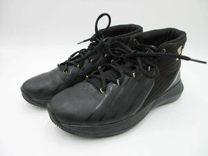 美品 UNDER ARMOUR アンダーアーマー バスケシューズ VCT18450023949 ハイカット スニーカー size25.0/黒 ■■ ☆ ebb5 レディース