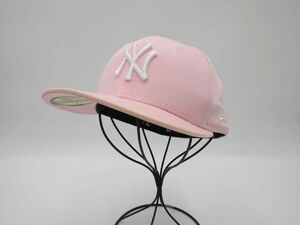 New Era ニューエラ 59FIFTY 7-3/8 ベースボール キャップ size58.7cm/ピンク ■■ ☆ ebb5 メンズ