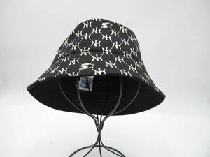 ゆうパケットOK 美品 STARTER HEADWEAR スターターヘッドウェア バケット ハット sizeM/白ｘ黒 ■■ ☆ eca4 メンズ