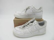 NIKE ナイキ エアフォース1 Air Force DD8959-100 ローカット スニーカー size24.0/白 ■■◎_画像2