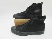 美品 CONVERSE コンバース ALLSTAR オールスター ハイカット スニーカー size8 1/2 /黒 ■■_画像2