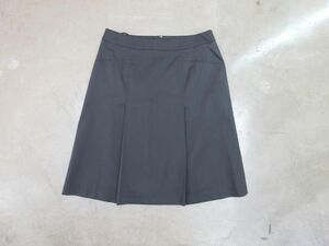 美品 23区 ニジュウサンク Aライン 台形 スカート size40/グレー ■■