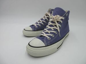 美品 CONVERSE コンバース ALL STAR オールスター Hi ハイカット スニーカー size27.5/紫 ■■