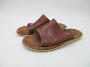 ISLAND SLIPPER アイランドスリッパ ビーチ サンダル size26.0/茶 ■◆