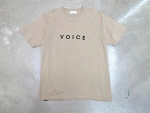 美品 POET MEETS DUBWISE ポエットミーツダブワイズ 半袖 カットソー sizeF/茶 ■◆