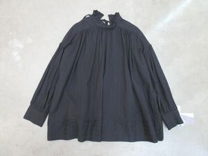 新品タグ付き　MOUSSY マウジー 長袖 シャツ 　ブラウス　sizeF/黒 ■◆