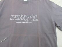 mahagrid マハグリッド 半袖 Tシャツ sizeM/グレー ■◆_画像4