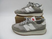 NEW BALANCE ニューバランス ２３７ ローカット スニーカー size25.0/グレー ■■_画像3