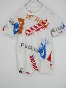 ゆうパケットOK NIKE ナイキ 半袖 Tシャツ sizeS/白 ■◆ ☆ eca4 子供服