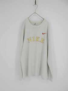 NIKE ナイキ 長袖 Tシャツ ロンＴ カットソー sizeXL/白■◇