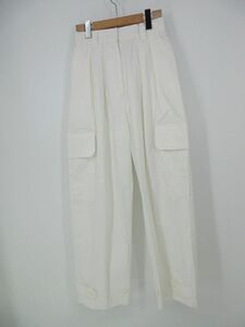 新品 Heather ヘザー チノ パンツ sizeF/白 ■■ ☆ eba8 レディース ☆ ebb5 レディース