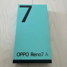 OPPO Reno7 A SIMフリー ドリームブルー 美品_画像1