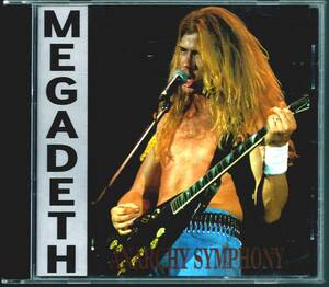 MEGADETH / Anarchy Symphony - Live 1993 PLAN 037 EU盤 CD メガデス 4枚同梱発送可能