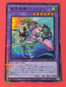 遊戯王　聖霊獣騎 ペトルフィン　スーパーパラレル TW01