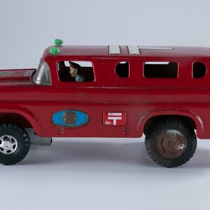 【レトロ玩具】 マルサン商事製ブルドッグトイ ブリキ郵便車 MAIL TRUCK(郵便局) ブリキ製 ビンテージの画像1