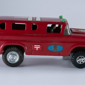 【レトロ玩具】 マルサン商事製ブルドッグトイ ブリキ郵便車 MAIL TRUCK(郵便局) ブリキ製 ビンテージの画像2